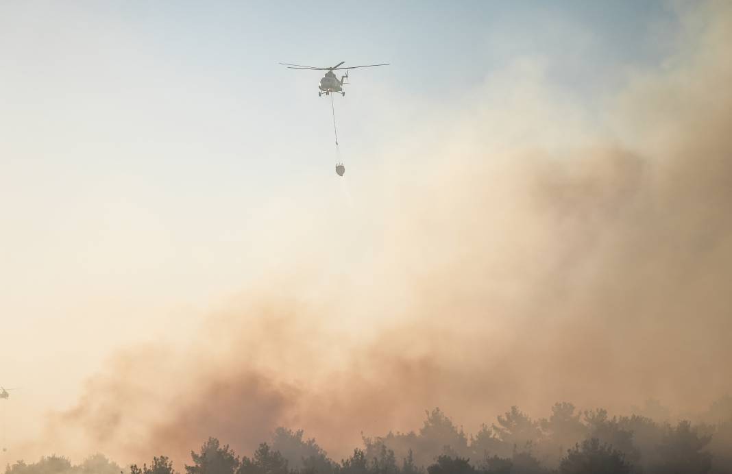Çanakkale'deki orman yangını kontrol altına alındı 1