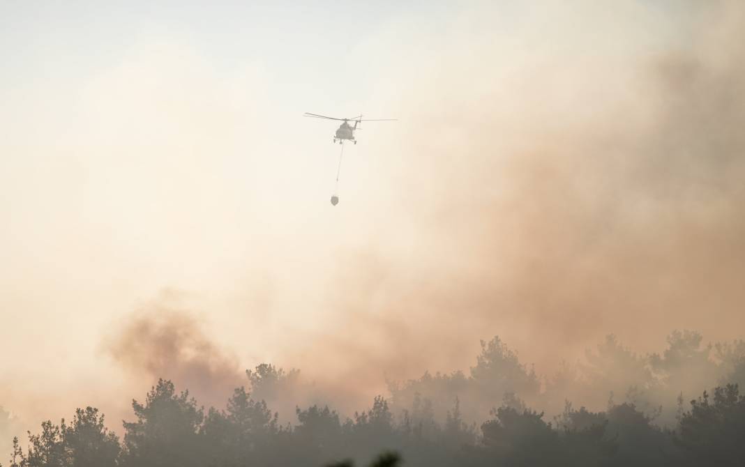Çanakkale'deki orman yangını kontrol altına alındı 5