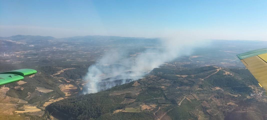 Çanakkale’de yeni orman yangını. İki köy boşaltıldı 11