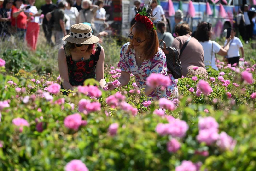 Uluslararası Isparta Gül Festivali'nde renkli görüntüler ortaya çıktı 6