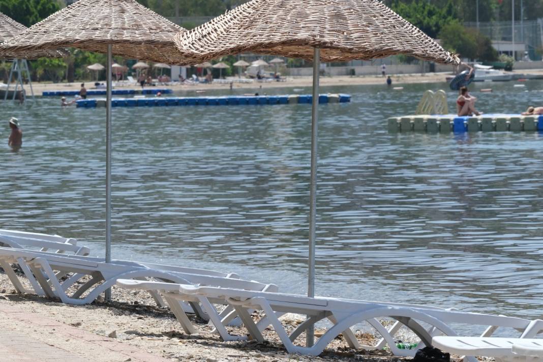 Bodrum'da şezlonglar yeniden halk plajlarında 4