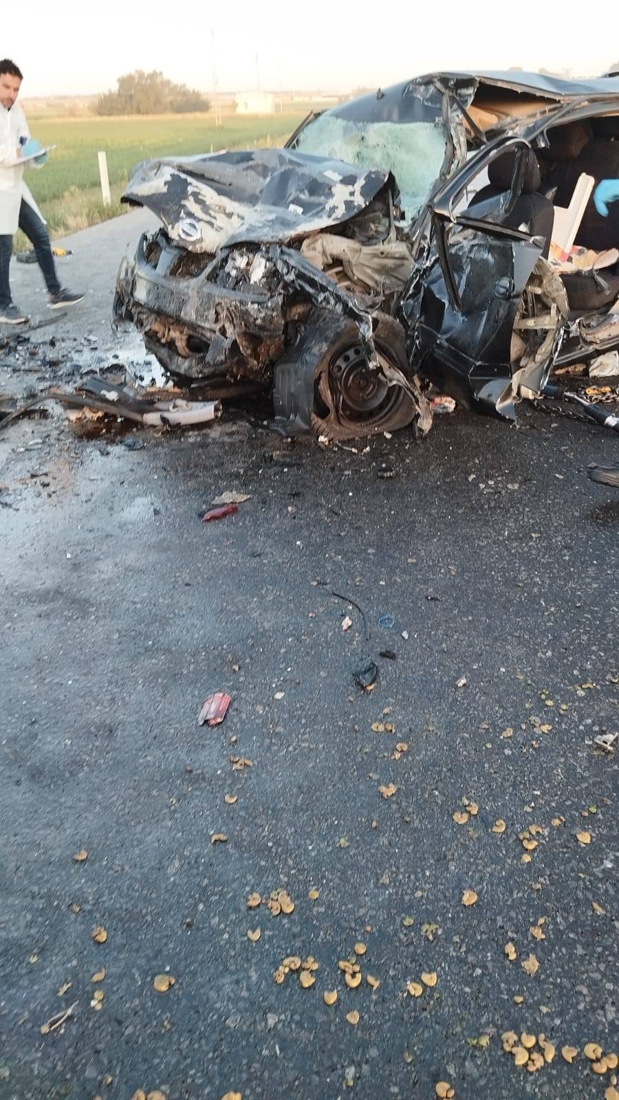 Konya’da feci kaza. 4 ölü 2 çocuk yaralı 10