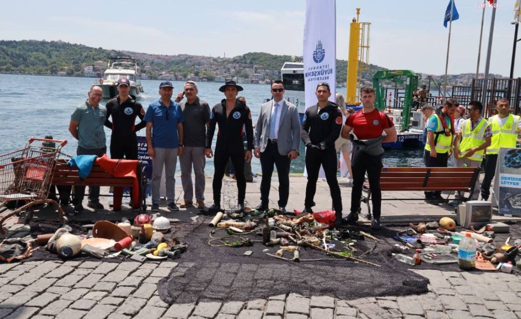 Bunlar denizden çıktı. Motosiklet tüplü televizyon ne ararsan var 5