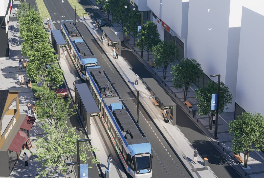 Anadolu'ya tramvay geliyor. 3 ilçeyi birbirine bağlayacak 2