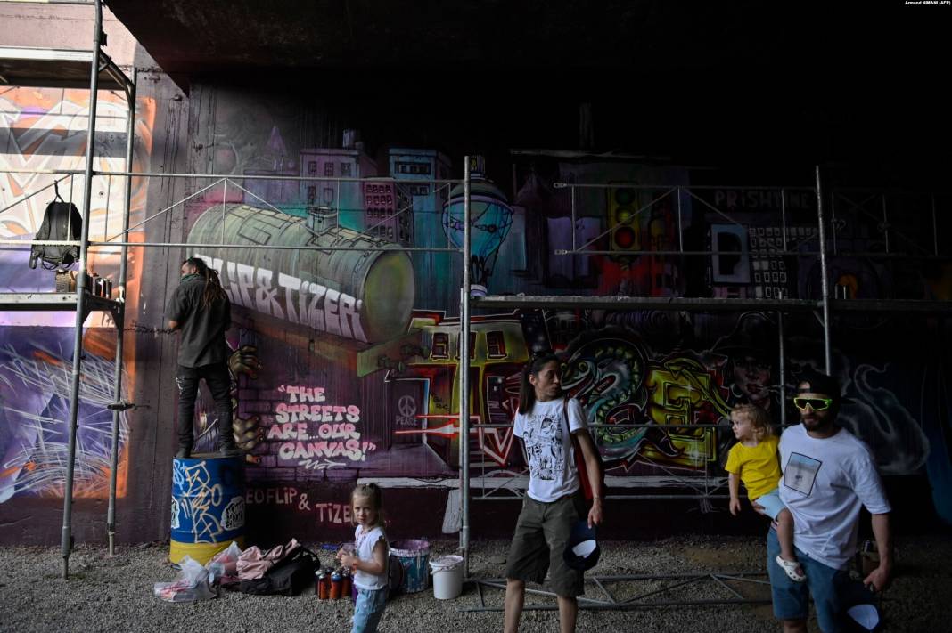 Grafiti festivali ziyaretçileri mest etti 10