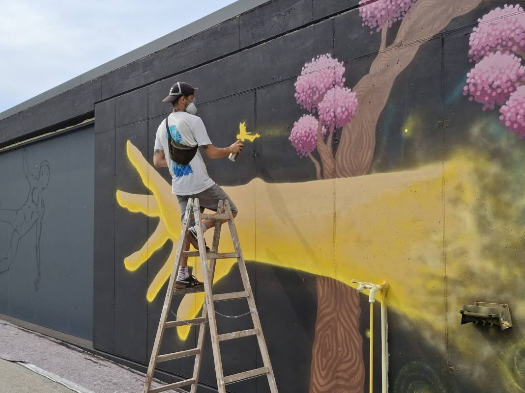 Amstetten Urban Art Festival ziyaretçileri mest etti 10