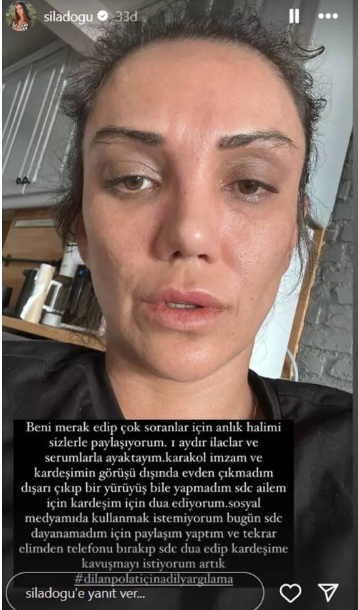 Dilan Polat'ın kardeşi Sıla Doğu tahliyesinden sonra ilk kez fotoğraf paylaştı. İşte son hali... 5