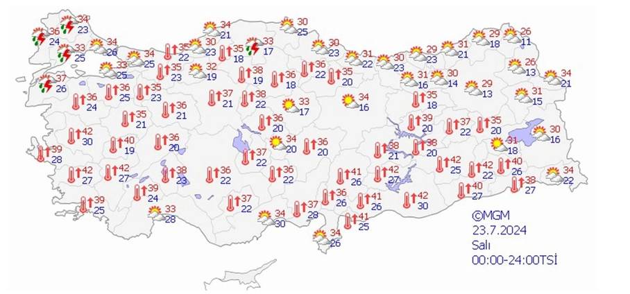 Ülkenin bir tarafı sağanakla diğer tarafı nemle boğuşacak. Yeni haftanın hava durumu raporu açıklandı 11