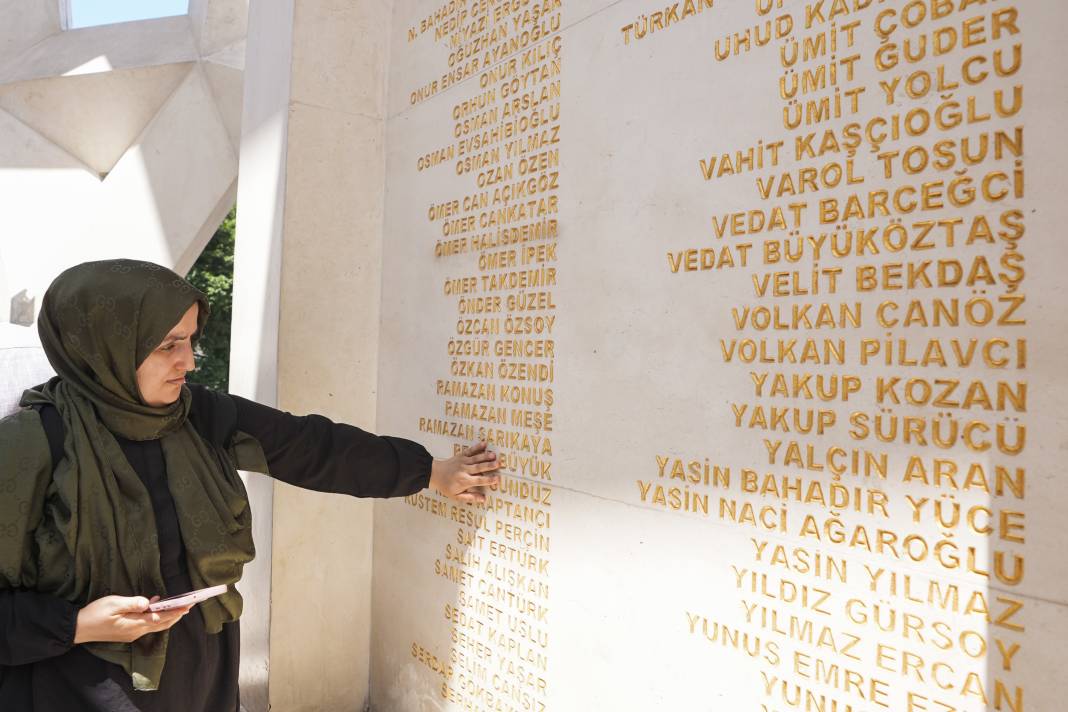 15 Temmuz Şehitler Makamı’na ziyaretçi akını 9