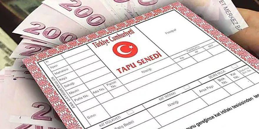 Tapu sahipleri bu vergiden muaf tutulacak. Şartlar açıklandı 4