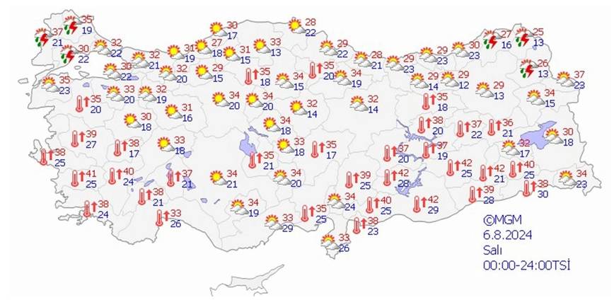 Bakmadan hafta sonu planı yapmayın. Meteoroloji 10 ili uyardı 10