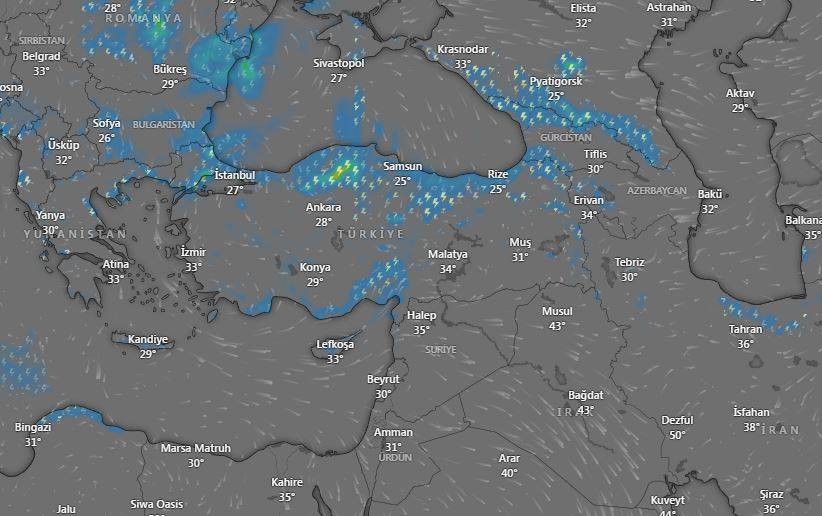 Meteoroloji saat verip 5 ili uyardı! Kuvvetli sağanak vuracak 21