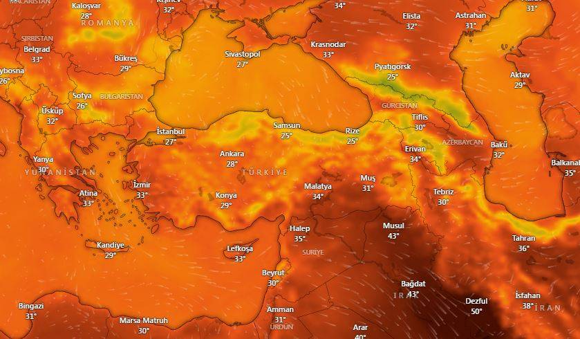 Meteoroloji saat verip 5 ili uyardı! Kuvvetli sağanak vuracak 20