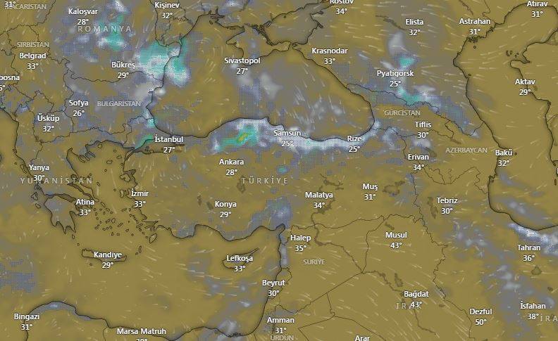 Meteoroloji saat verip 5 ili uyardı! Kuvvetli sağanak vuracak 19