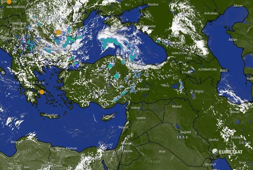 Meteoroloji saat verip 5 ili uyardı! Kuvvetli sağanak vuracak 14