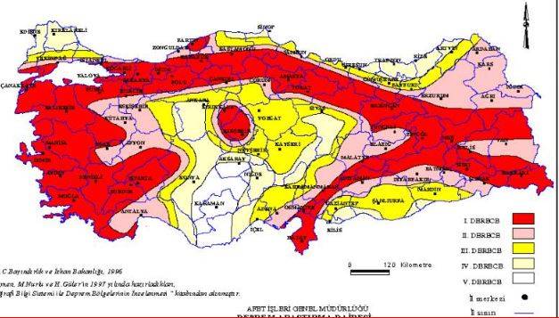 45 ilde deprem bekleniyor. İşte o iller. Türkiye'nin diri fay haritası güncellendi 5