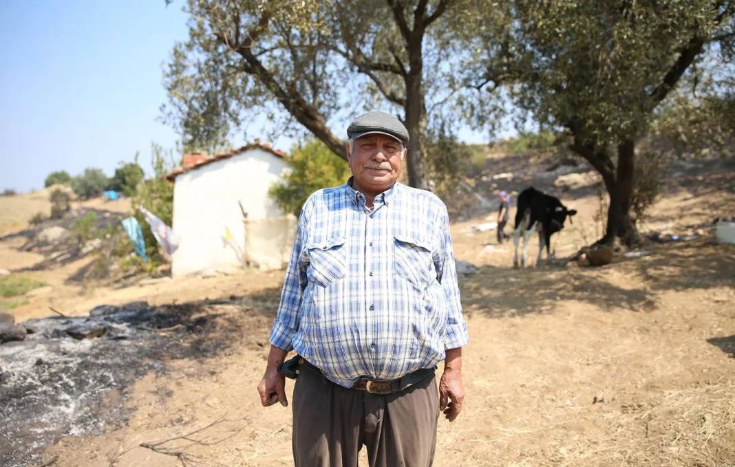 70 yaşındaki kadın yangının ortasındaki evini böyle kurtardı. Her yer cayır cayır yanarken bahçesine kıvılcım bile düşmedi 8