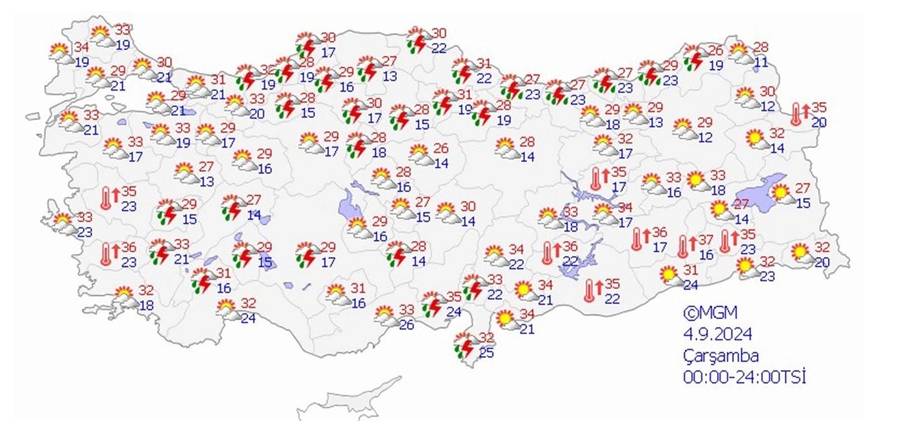 Sel geliyor. Meteoroloji bu kez 8 ili uyardı 8