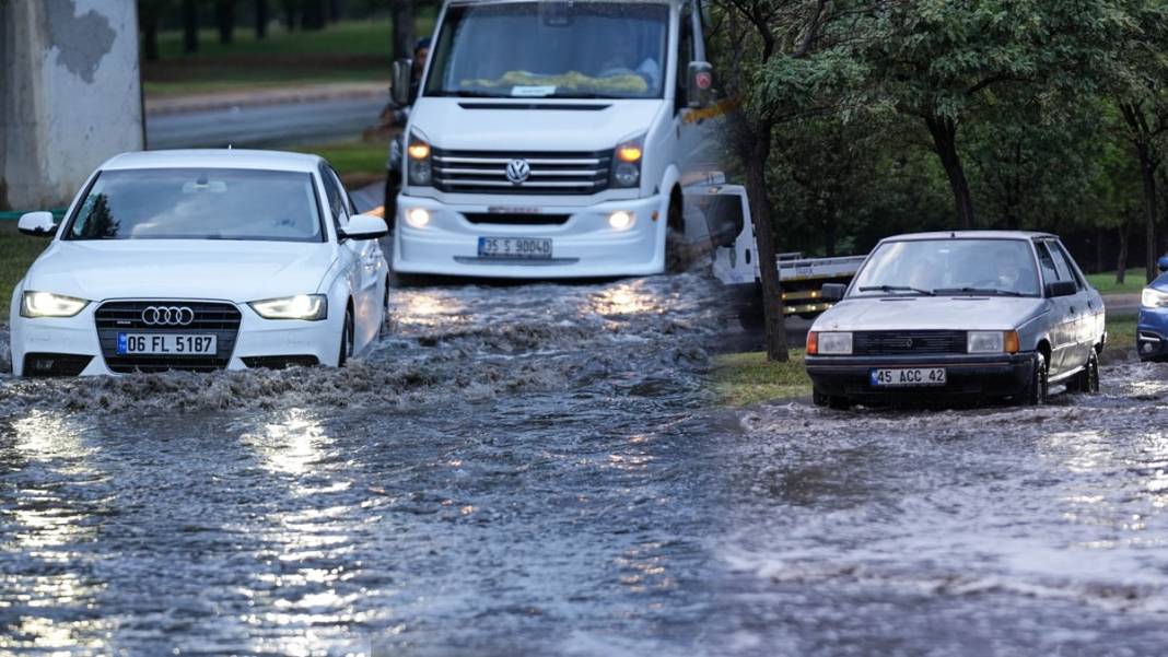 İzmir'de sel felaketi! Yollar çöktü araçlar denize sürüklendi 3