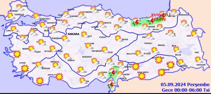 Doğu Karadeniz'de ‘sağanak’ alarmı: 4 il için sarı kodlu uyarı 25