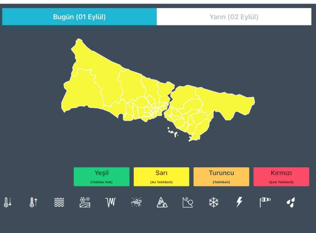 İstanbullular bu saatlere dikkat! Meteoroloji ve Valilik peş peşe uyardı 35