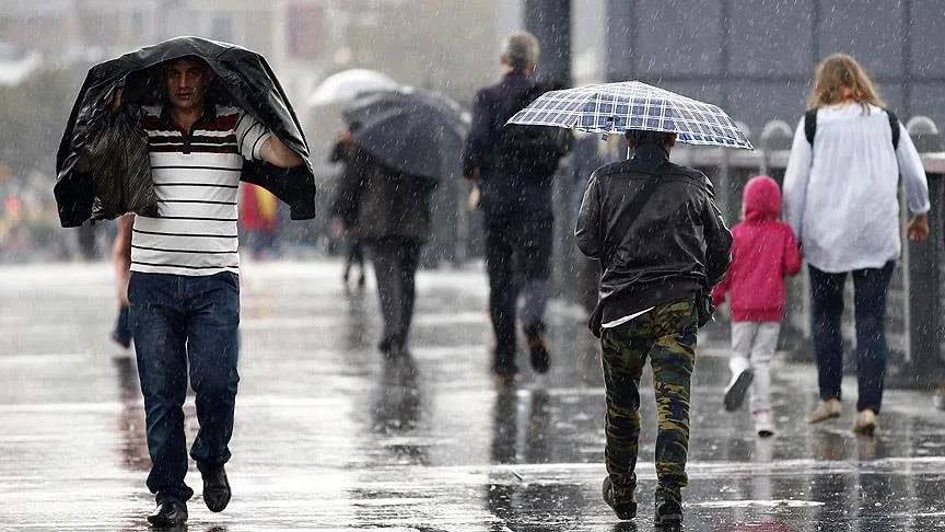 Meteoroloji'den uyarı: 27 ile çok kuvvetli sağanak geliyor! Hava sıcaklıkları düşecek (13 Ekim 2024 hava durumu) 1