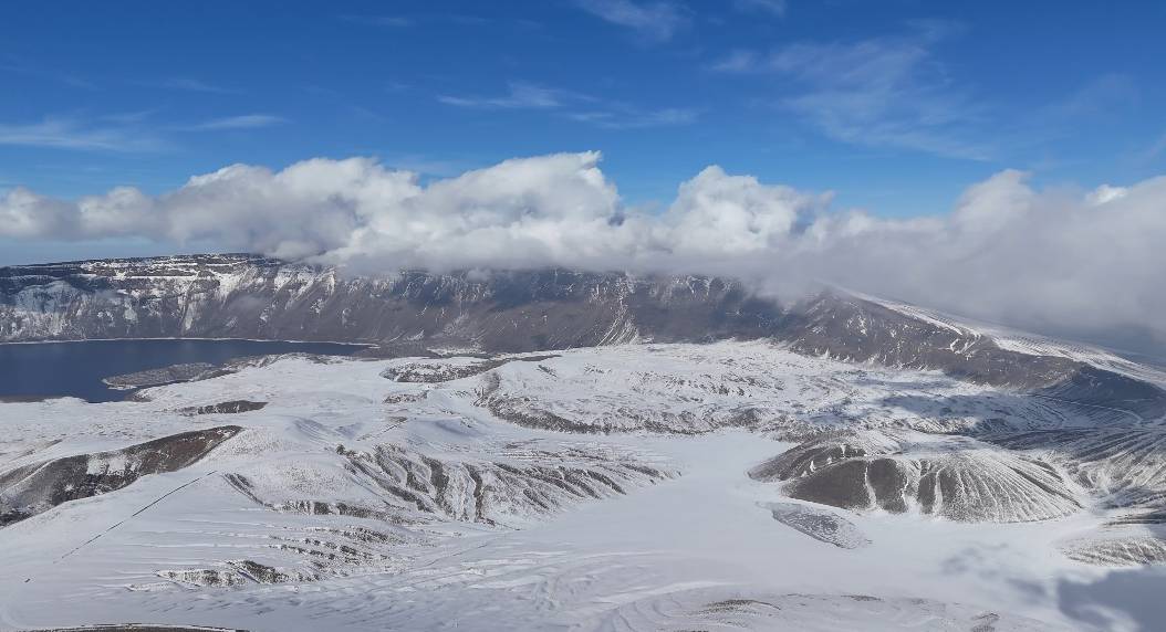 Nemrut’ta kışın eşsiz güzelliği: Dünyanın 2’nci Türkiye'nin ise en büyük krater gölü 2