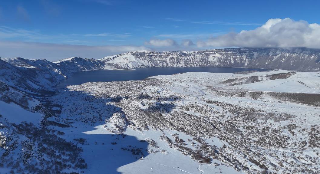 Nemrut’ta kışın eşsiz güzelliği: Dünyanın 2’nci Türkiye'nin ise en büyük krater gölü 6