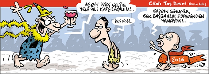 1 Ocak 2016 / Günün Karikatürü / Emre ULAŞ 1