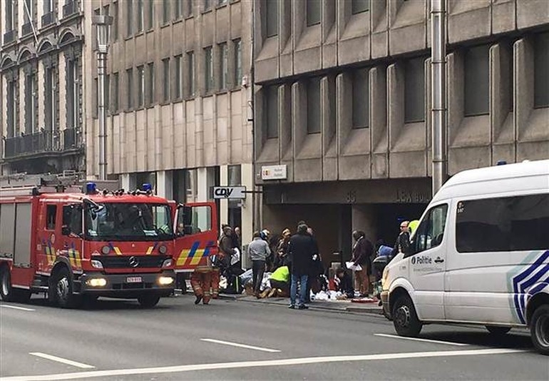 Brüksel'de terör saldırısı 14