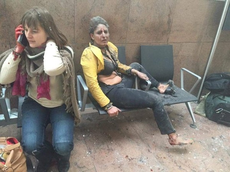 Brüksel'de terör saldırısı 16