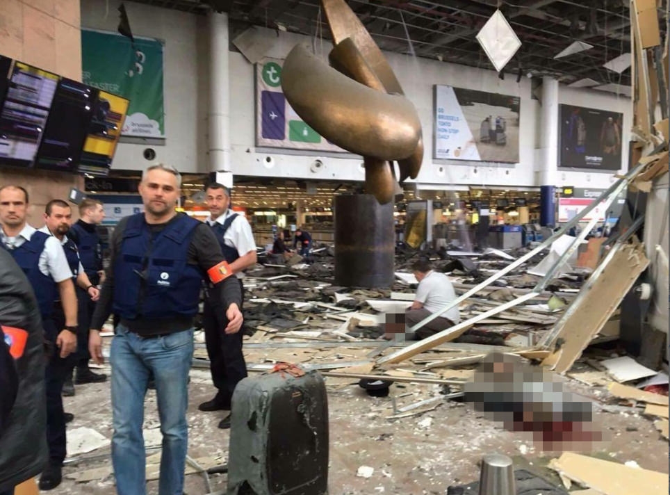 Brüksel'de terör saldırısı 5