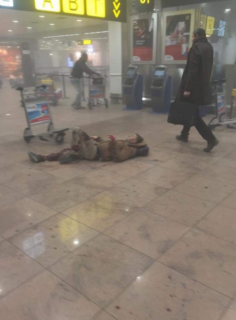 Brüksel'de terör saldırısı 8