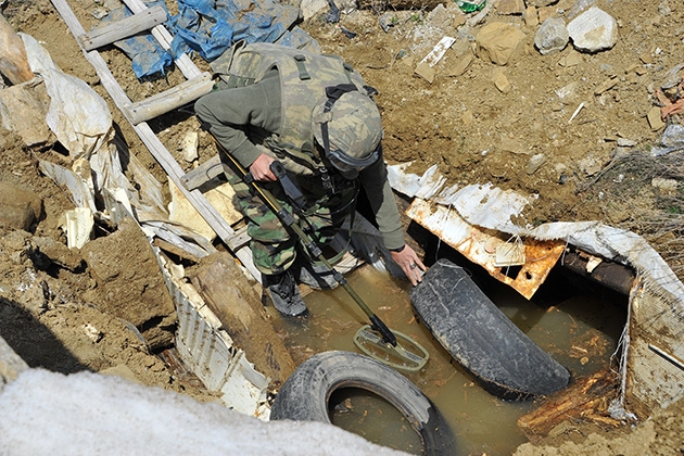 Yüksekova'da askerler patlayıcıyı öyle bir yerde buldu ki... 4