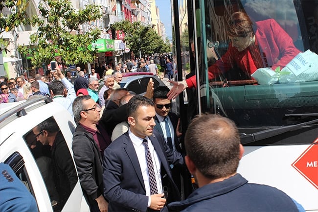 Balıkesir'de Meral Akşener Coşkusu 2