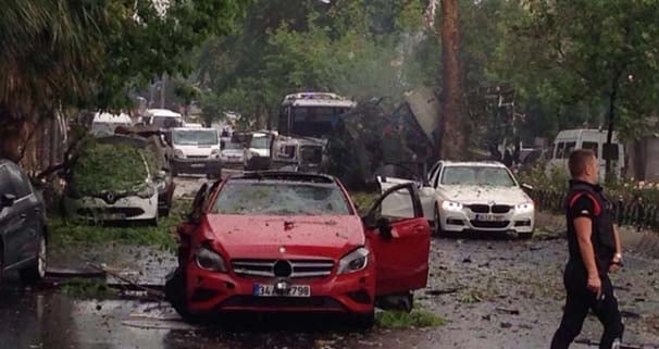 Bombalı saldırıda şok görüntüler! 11