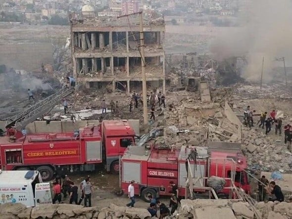 Cizre'deki saldırıdan ilk görüntüler 1