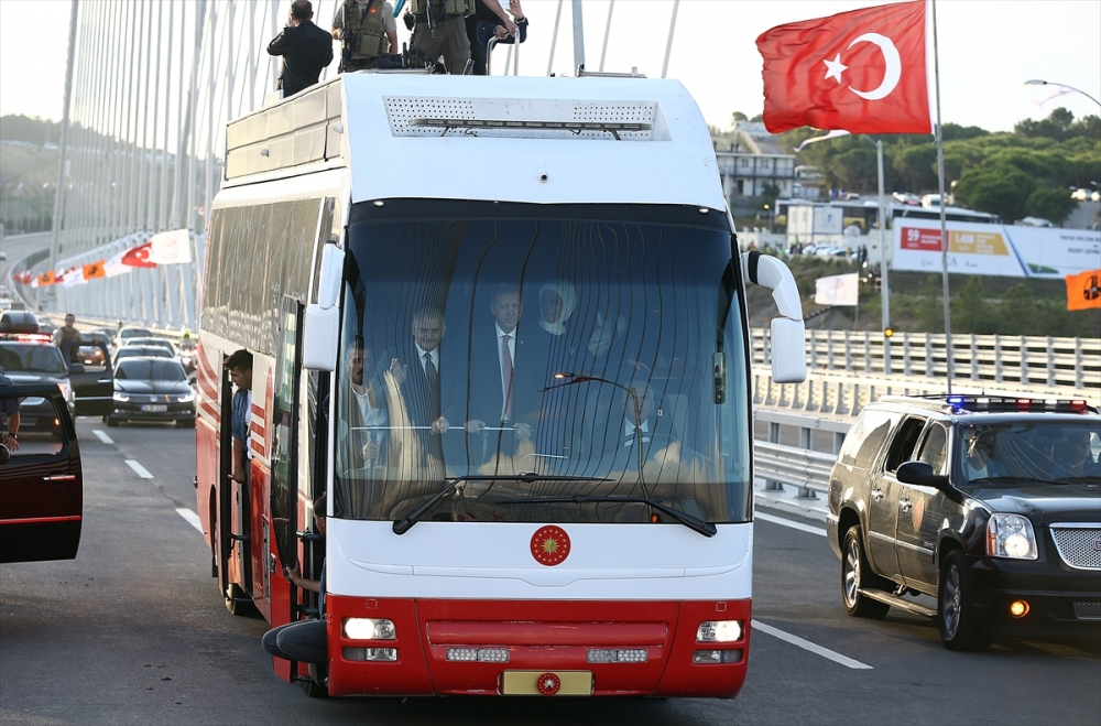 Yavuz Sultan Selim Köprüsü açılış töreninden en güzel kareler 5