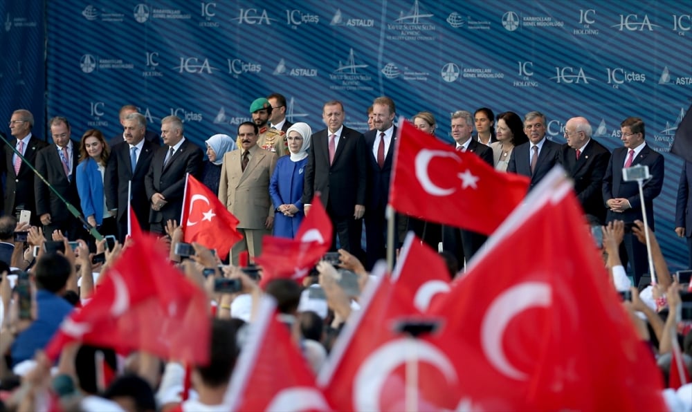 Yavuz Sultan Selim Köprüsü açılış töreninden en güzel kareler 6