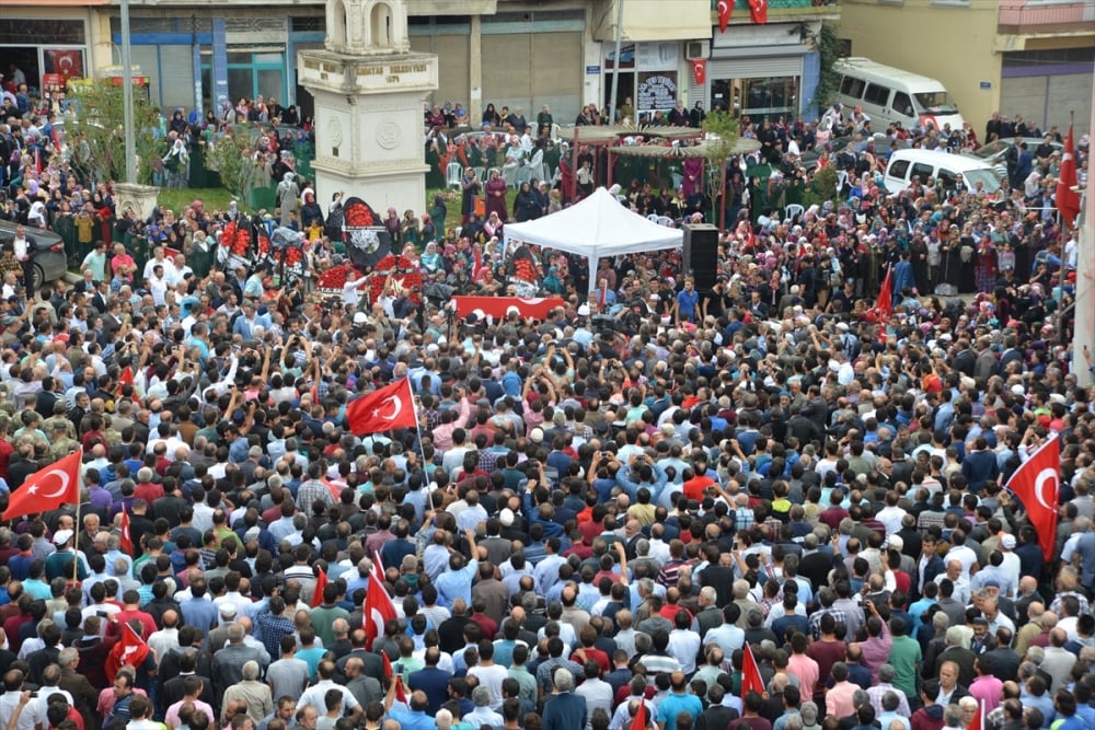 Türkiye, Cizre şehitlerini uğurluyor 4