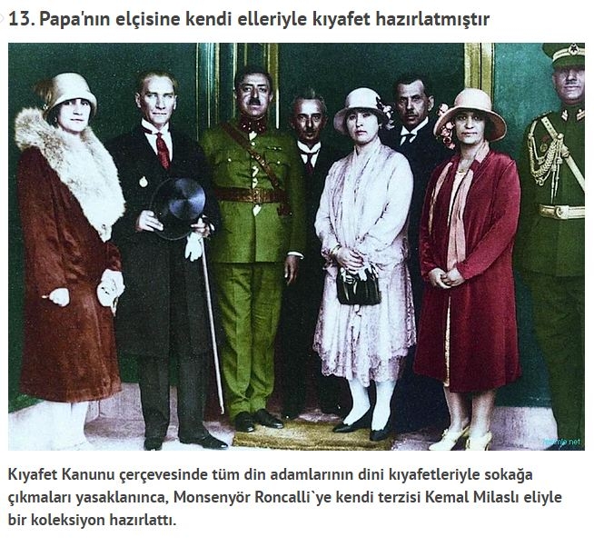 Ulu önderimiz Atatürk'ün bilinmeyen 30 özelliği 13