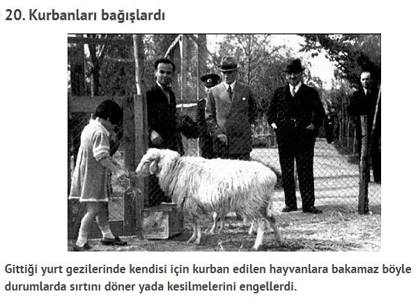 Ulu önderimiz Atatürk'ün bilinmeyen 30 özelliği 20