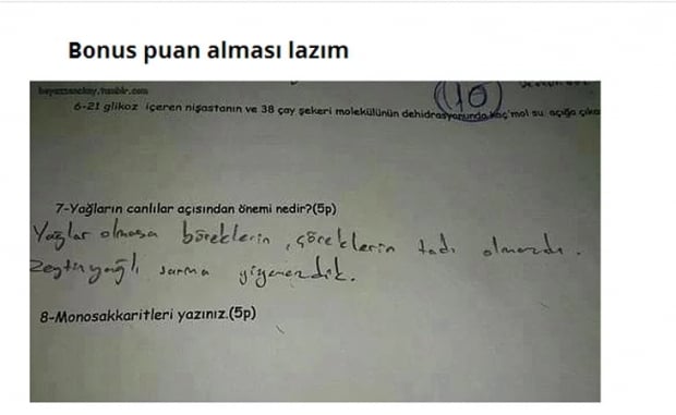 Bu cevaplar efsane oldu 10