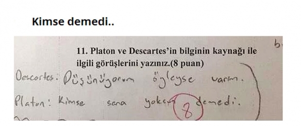 Bu cevaplar efsane oldu 8