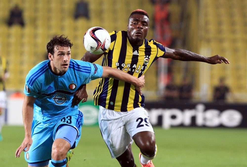 Emenike ve Sow'dan ilginç sevinç 14