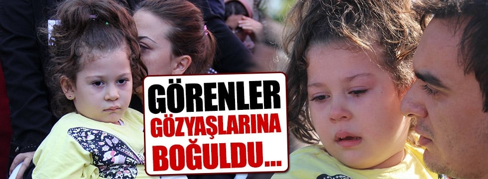 Şehit babayı gözyaşlarıyla uğurladı 1