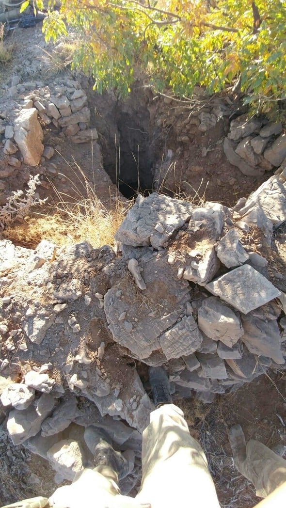 PKK'nın mağara tüneli bulundu 3