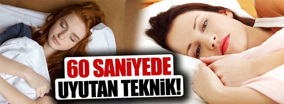 60 saniyede uyutan teknik 1