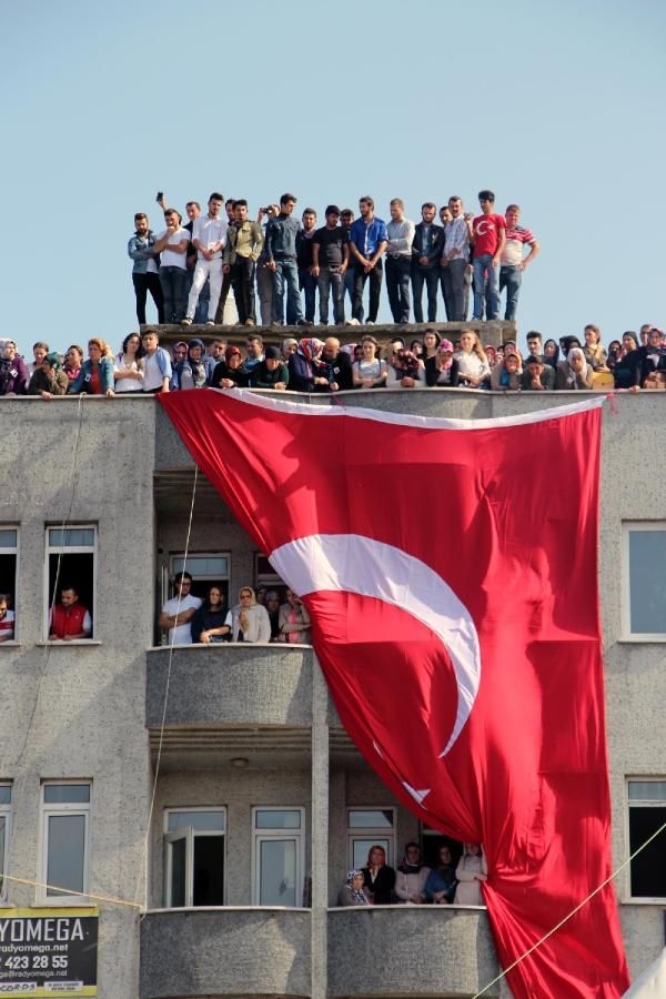 Fatsa şehidini 15 bin kişi uğurladı 5