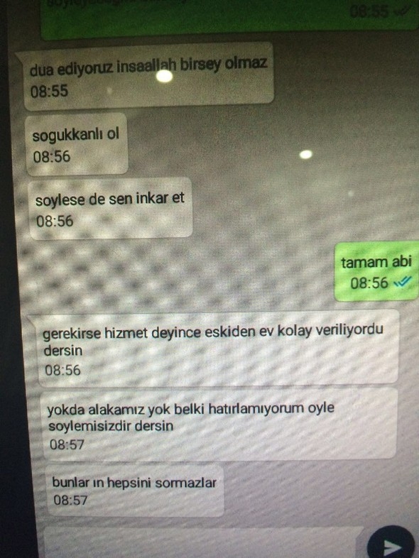 FETÖ'cülerin gizli yazışmaları 2